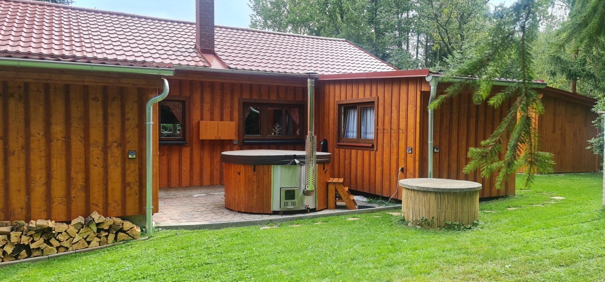 Вилла Chaloupky U Matusku Варнсдорф Экстерьер фото
